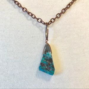 Long Stone Necklace
